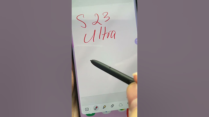 Samsung Galaxy S23 Ultra - S Pen