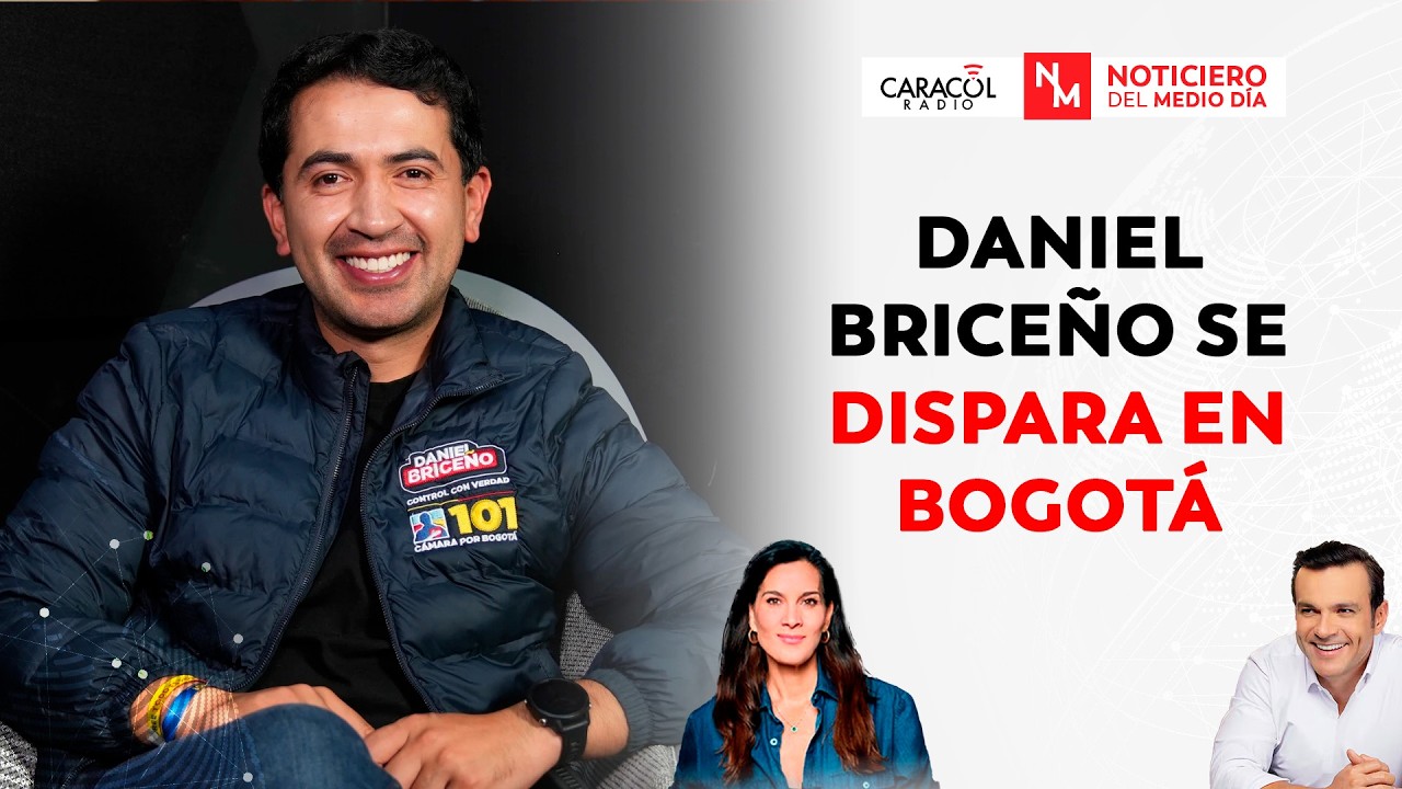 Daniel Briceño arrasa en Bogotá y da el gran golpe al Congreso | Noticiero del Mediodía