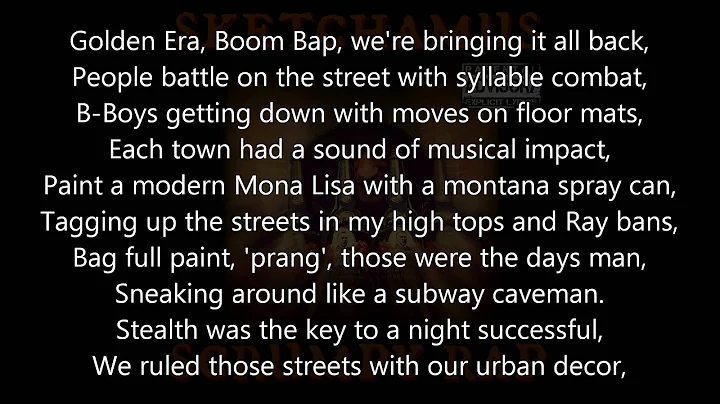 Sketchamus - Rap Flow Definition (Entry for R.A. The Rugged Man's Definition Of A Rap Flow Comp)