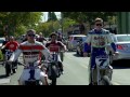AMA Pro Flat Track Riders Parade Through Wine Country