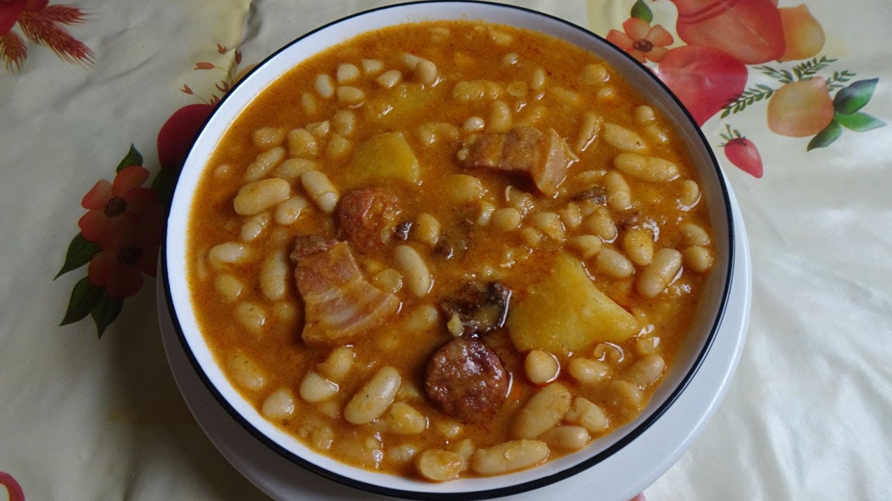 NUNCA HABIA COMIDO UN POTAJE DE ALUBIAS TAN DELICIOSO