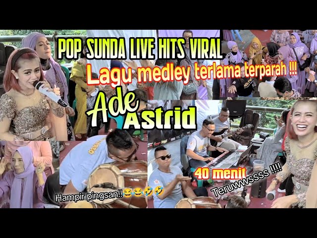 Daun Puspa Ade Astrid Medley terpanjang - Balad Musik Live Legok picung Areng lembang (Arf Audio) class=