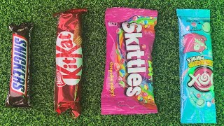 Snickers, KitKat &amp; Skittles Unboxing 🍫 | Viral Candy ASMR You NEED to Hear!
