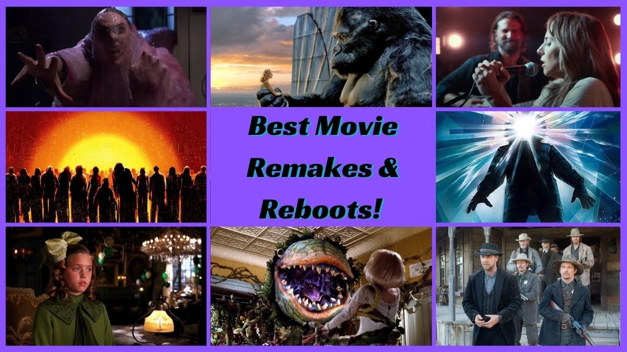 Best Movie Remakes & Reboots! YouTube