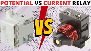 HVAC: Potential Relay VS Current Relay (Potential Relay Explained / Current Relay Explained)