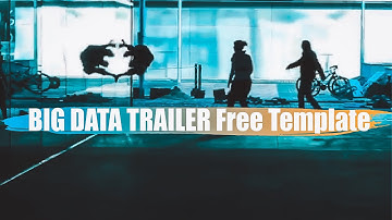 BIG DATA TRAILER | Free template After Effects