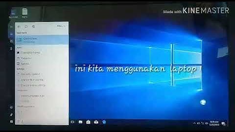 "Cara Membuat Jaringan ADHOC" pada Windows 10