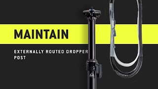 PNW Components: How to Maintain an Externally Routed Dropper Post