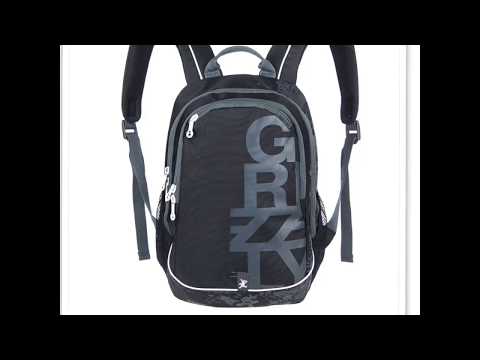 Рюкзак Grizzly RU-400-1 серый/черный Рюкзак Grizzly RU-400-1 серый/черный