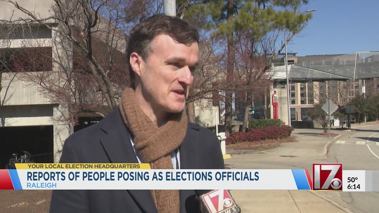 Some report fake NC elections officials