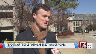 Some Report Fake Nc Elections Officials