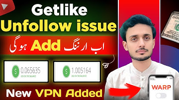 How to solve getlike tiktok problem|getlike earning issue|getlike follow unfollow problem
