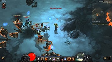 Diablo III: Reaper of Souls - Crusader class skill: Fist of Heavens (Reverberation Rune)