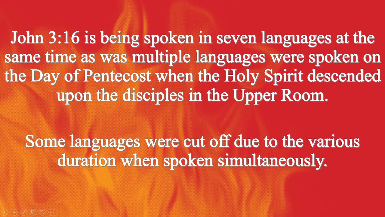 John 316 in 7 languages with ASL YouTube