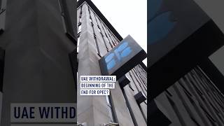 UAE withdrawal: beginning of the end for OPEC?