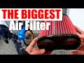 THE BIGGEST AIR FILTER for your motorcycle