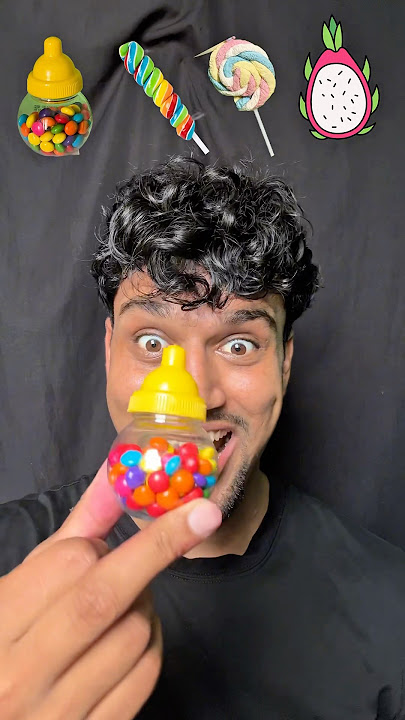 Biku Eating||Chocolate,lolipop,candy,dragonfruites eating #asmr #mukbang #comedy #saynotochocolate