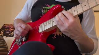 Poison - Love on the rocks - Guitar Solo Cover - Using Fractal  FM3 Resimi