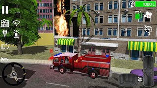 Fire Engine Simulator - Android Gameplay [소방 엔진 시뮬레이터] screenshot 5