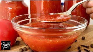 Домашний КЕТЧУП на Зиму (к мясу, картофелю, как заправка для борща или голубцов) Домашний КЕТЧУП на Зиму (к мясу, картофелю, как заправка для борща или голубцов)