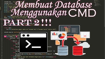 CARA MEMBUAT DATABASE MENGGUNAKAN CMD (Skema relasi & Diagram Relasi)  PART 2!!!