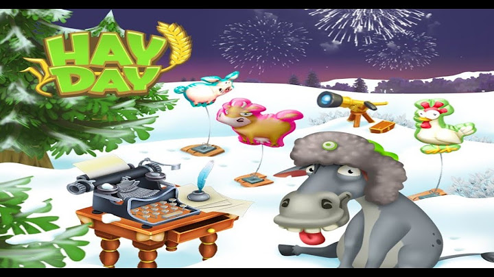 Hay Day - My New Year Decorations