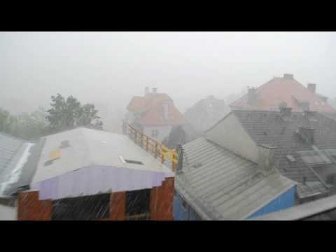 Innsbruck, Wetterläuten bei Hagel