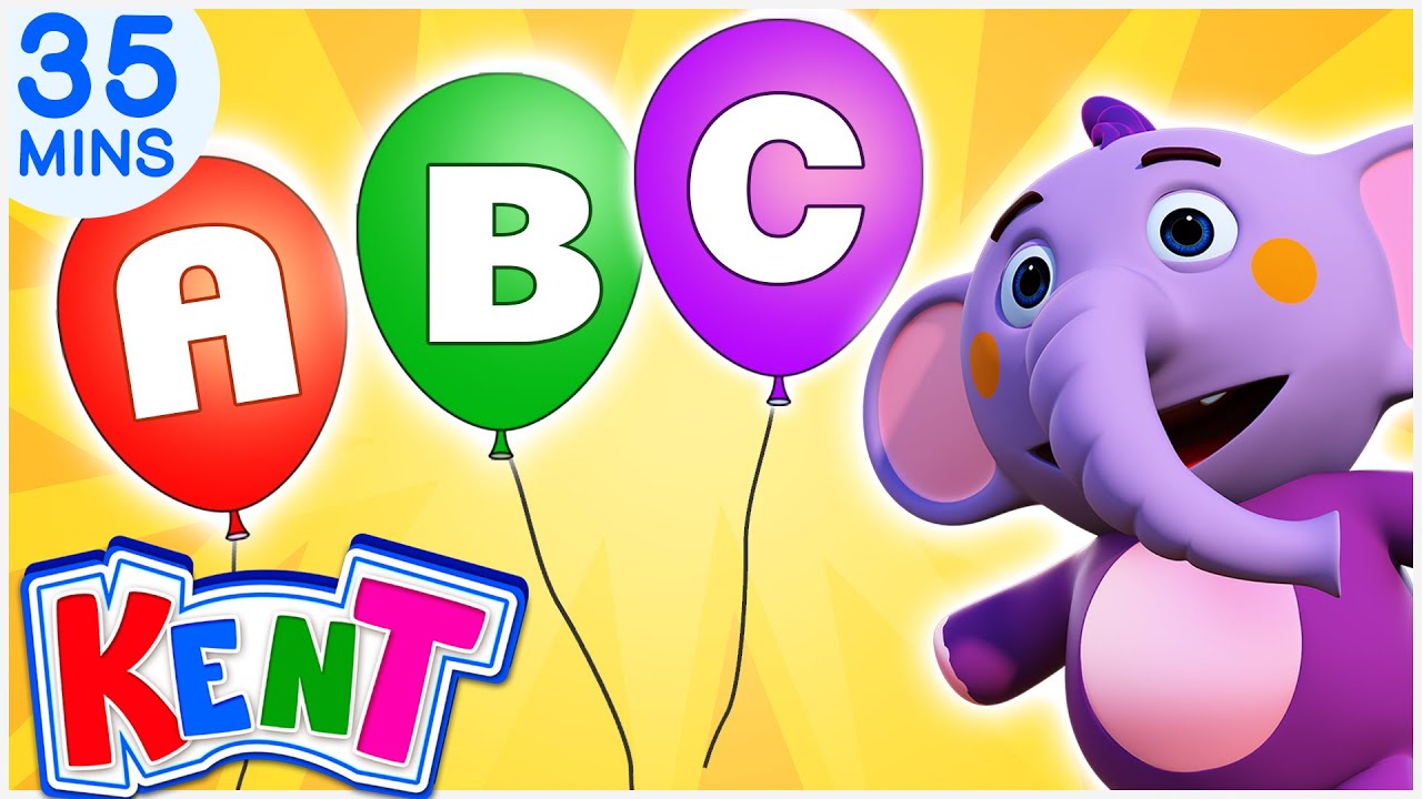 Kent the Elephant | ABC Song for Kids | Nursery Rhymes Songs Collection
