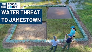 Jamestown under threat from rising water