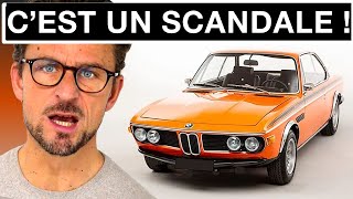 Un ingénieur en PLS après essai de la BMW 3.0 CSL E9 à 300.000,00 €