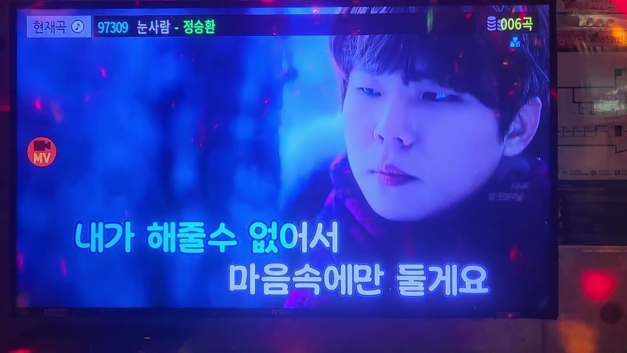 정승환 눈사람 커버