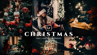 Christmas Photography Preset | Lightroom Mobile Preset Free DNG & XMP | lightroom presets screenshot 1