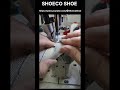 👟 Precision Stitching of Shoe Components 🧵✨ #automobile #handcraftedshoes #shoes #factory #machine