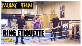 Muay Thai Ring Etiquette