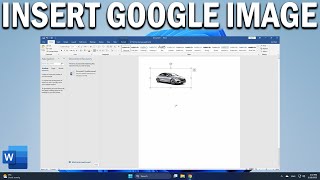 How To Insert Image From Google in Word Document
