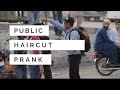 Public Haircut Prank | Happy new year | Karachi Pranksters