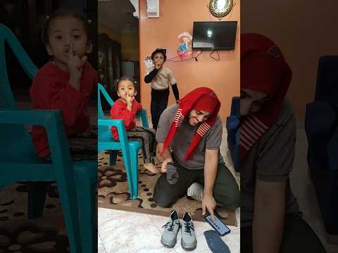 عملنا مقلب الشراب والشوز في ماما