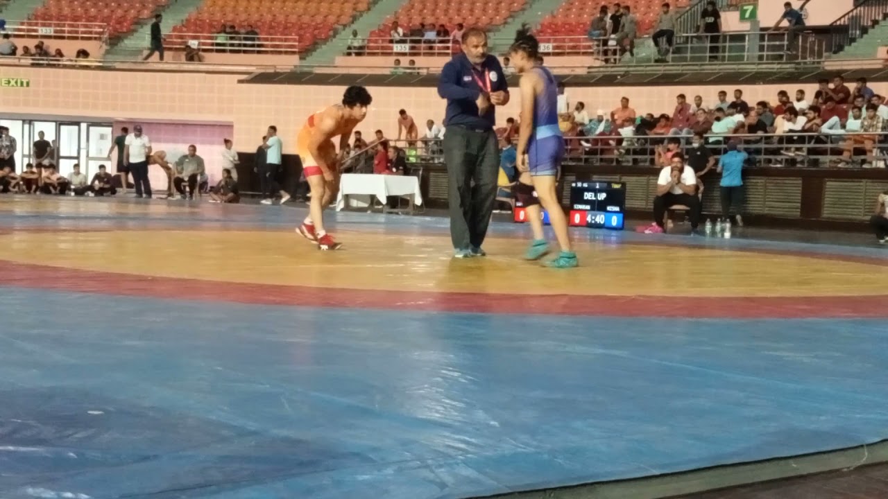 (WW 50KG): Simran(Delhi) Vs Nisha(UP) World Championship Trials 2021 Indira Gandhi Stadium, Delhi