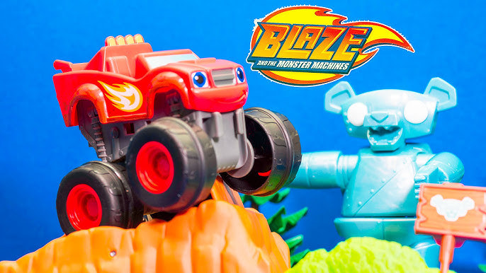 Fisher-Price Veículo Blaze Slam & Go Racer Crusher - Mattel