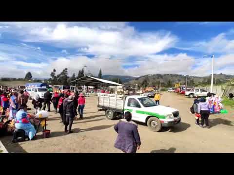 Marché de Saquisili en Equateur