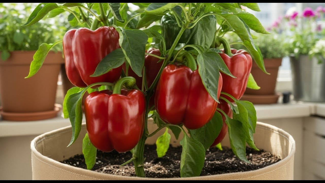 Grow Bell Peppers From Seed At Home In Containers : Complete Guide ...