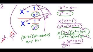 9-2C:  Simplifying Complex Rational Expressions