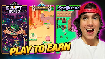 💰PLAY TO EARN GAMES💰! CRAFT WORLD GAMEPLAY, ZEEVERSE GAMEPLAY, SPELLBORNE GAMEPLAY