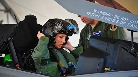 First female F-35 pilot takes flight