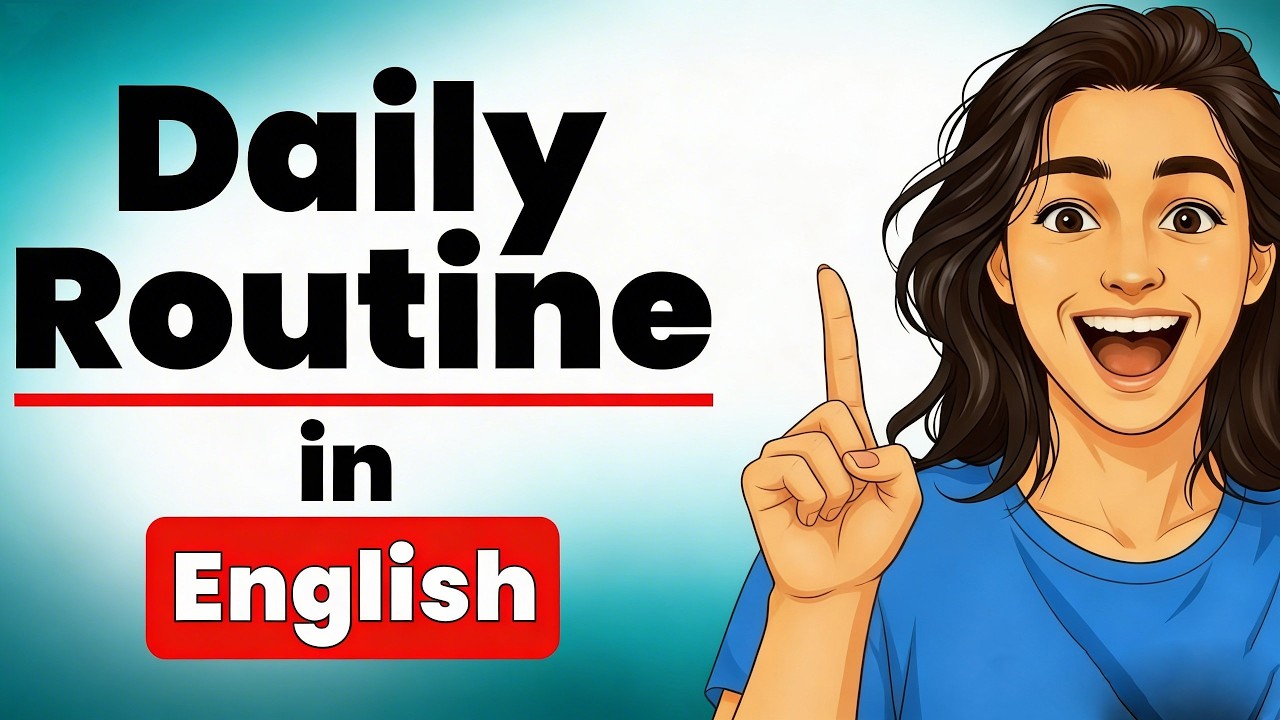 Talking about daily routine (A1-A2) | English Listening & Speaking Practice| English Podcast