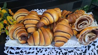 NOVITÀ: CORNETTI KINDER FATTI IN CASA ALLA NUTELLA , IMPASTO BRIOCHE FACILE  E SOFFICISSIMO recipe