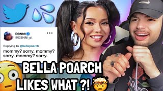DrizzyTayy REACTS To : Bella Poarch Reads Thirst Tweets | Celebrity Buzz Feed