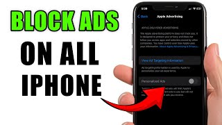 How To Block All Ads In Iphone Block All Advertisements On All Iphone 2025