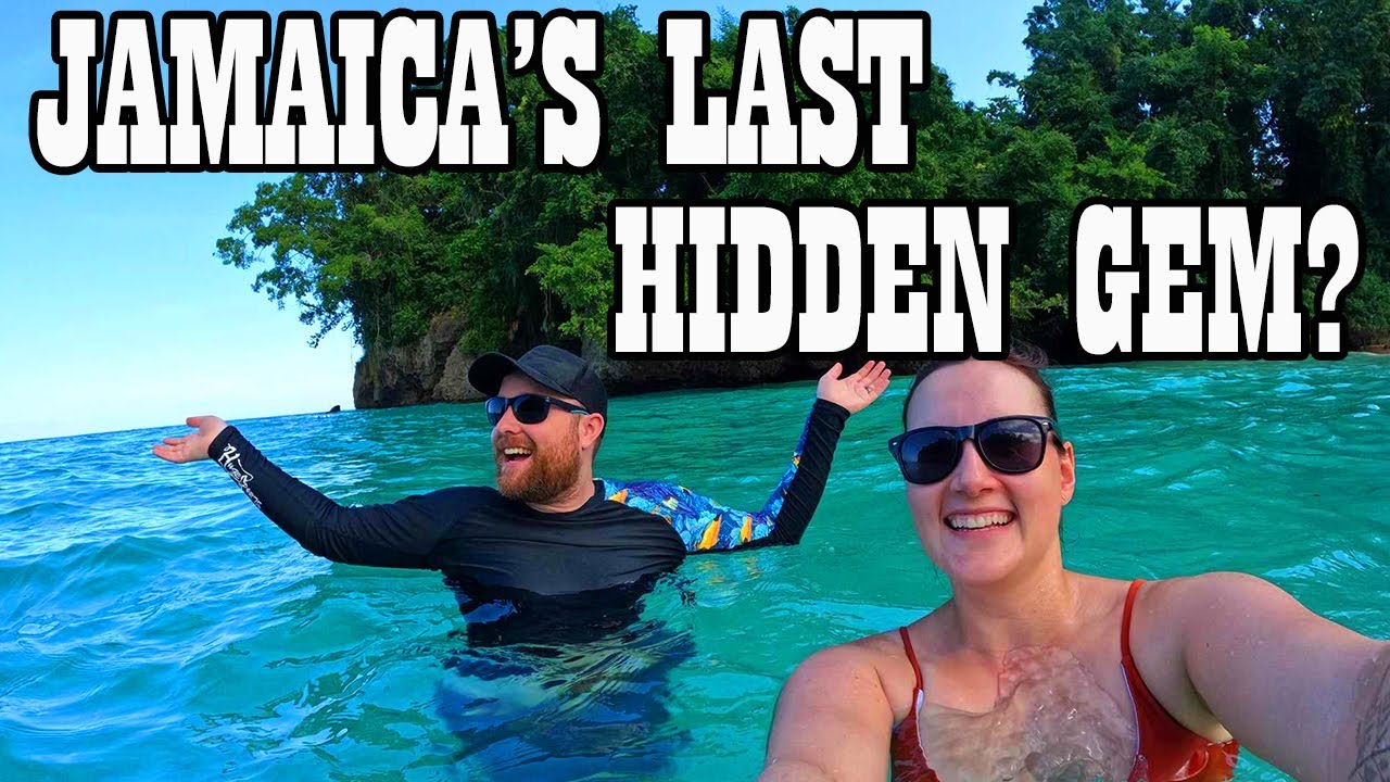 Backpacking the Real Jamaica 🇯🇲 Frenchmen's Cove & the Blue Lagoon