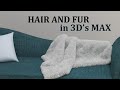 Creating Towel / Blanket with Hair and Fur in 3ds Max Tutorial